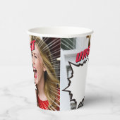 Gobelets En Papier Tasses de papier Office amusantes avec message (Droite)