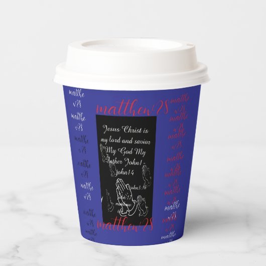Gobelets En Papier Tasses du ministère (Recto)