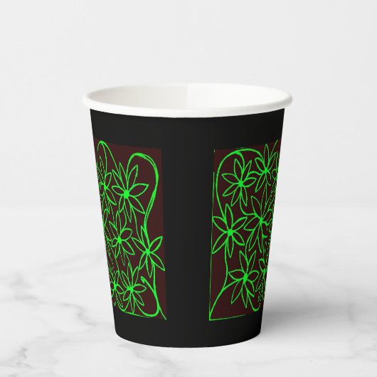 Gobelets En Papier Tasses en papier (Gauche)