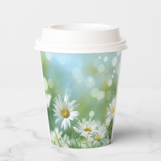 Gobelets En Papier Tasses en papier café (Verso)