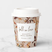 Gobelets En Papier Tasses en papier Coup de foudre (Verso)