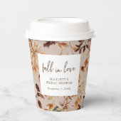 Gobelets En Papier Tasses en papier Coup de foudre (Recto)