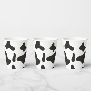 Gobelets En Papier Tasses en papier de ferme avec vache sacrée annive