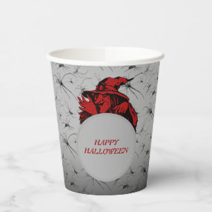 Gobelets En Papier Tasses en papier de sorcière Halloween
