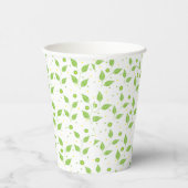 Gobelets En Papier Tasses en papier "Feuilles verts/jaunes passover"  (Droite)
