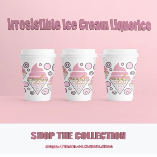 Gobelets En Papier Tasses en papier Irrésistible à la crème glacée