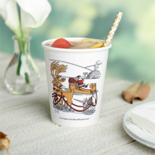 Gobelets En Papier Tasses en papier Licorne Renne