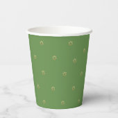 Gobelets En Papier Tasses en papier "Pâque d'or Jérusalem" 8 oz. (Verso)