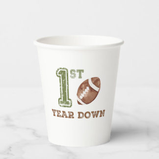 Gobelets En Papier Tasses en papier pour anniversaire de football de