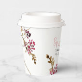 Gobelets En Papier Tasses en papier pour Baby Shower d'automne | Baie (Droite)