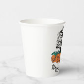 Gobelets En Papier Tasses en papier pour halloween (Droite)