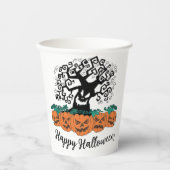 Gobelets En Papier Tasses en papier pour halloween (Recto)