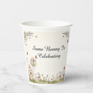 Gobelets En Papier Tasses en papier pour l'anniversaire de Some Bunny