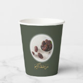 Gobelets En Papier Tasses en papier Ramadan esthétiques modernes (Verso)