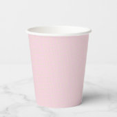 Gobelets En Papier Tasses en papier "Rose/Build-a-library" 8 oz. (Verso)