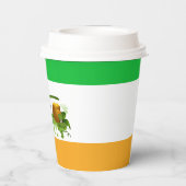 Gobelets En Papier Tasses en papier Saint-Patrick (Verso)