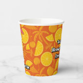Gobelets En Papier Tasses en papier tequila Sunrise (Gauche)