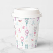 Gobelets En Papier Tasses En Papier Thème Nautique Anniversaire. (Droite)