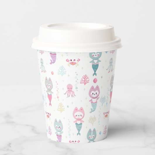 Gobelets En Papier Tasses En Papier Thème Nautique Anniversaire. (Recto)