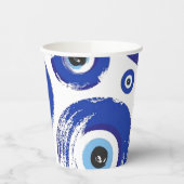 Gobelets En Papier Tasses papier imprimées pour oeil EVIL (Gauche)