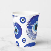 Gobelets En Papier Tasses papier imprimées pour oeil EVIL (Droite)