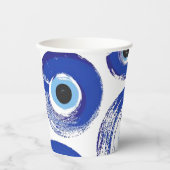 Gobelets En Papier Tasses papier imprimées pour oeil EVIL (Recto)