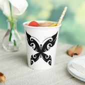 Gobelets En Papier Tatouage Tribal Papier Tatouage Gras Noir Style En