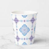 Gobelets En Papier Tatreez Thobe Henna Party (Gauche)