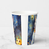 Gobelets En Papier Taureau d'Halloween avec la peur Citrouille (Droite)