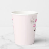 Gobelets En Papier Tea Party (Droite)