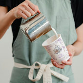 Gobelets En Papier Tea Party Lavender Garden Baby shower Floral