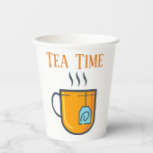 Gobelets En Papier Tea Time Paper Cup (Recto)