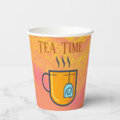 Gobelets En Papier Tea Time Paper Cup (Verso)
