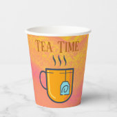 Gobelets En Papier Tea Time Paper Cup (Recto)