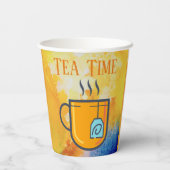 Gobelets En Papier Tea Time Paper Cup (Verso)