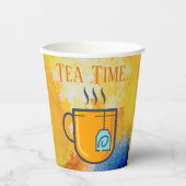 Gobelets En Papier Tea Time Paper Cup (Recto)
