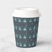 Gobelets En Papier Teal ID863 (Droite)