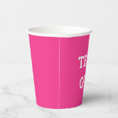 Gobelets En Papier Team Girl Gender Revela (Droite)