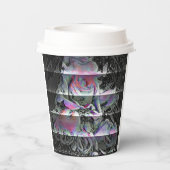 Gobelets En Papier Techno Bouquet (Verso)