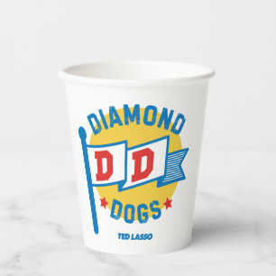 Gobelets En Papier Ted Lasso   Chiens de diamants