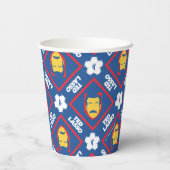 Gobelets En Papier Ted Lasso Motif (Verso)