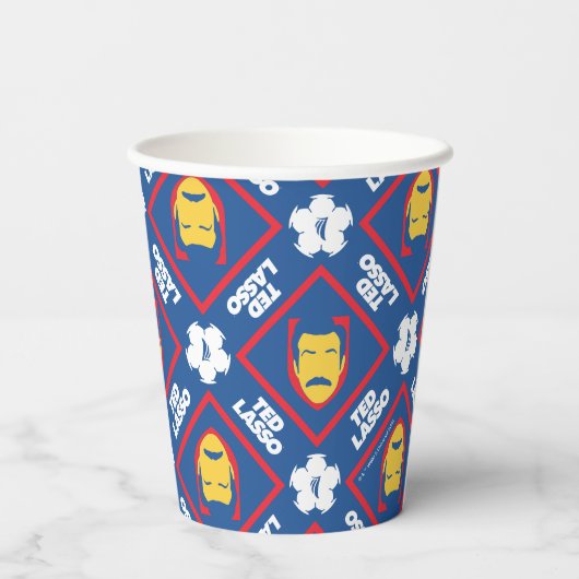Gobelets En Papier Ted Lasso Motif (Verso)