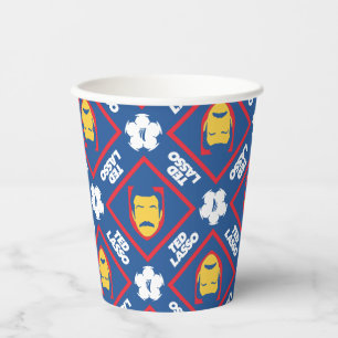 Gobelets En Papier Ted Lasso Motif