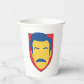 Gobelets En Papier Teddy Badge (Recto)