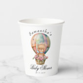 Gobelets En Papier Teddy Bear Blue (Recto)