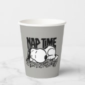 Gobelets En Papier Tee - shirt | Snoopy Nap Time (Recto)