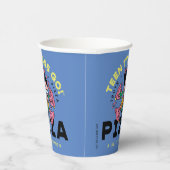 Gobelets En Papier Teen Titans Go ! Robin "Truth Justice Pizza" (Droite)