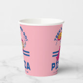 Gobelets En Papier Teen Titans Go ! Starfire "Truth Justice Pizza" (Gauche)