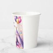 Gobelets En Papier Teepee de charme coloré Anniversaire Soirée (Gauche)