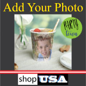 Gobelets En Papier Téléchargement personnalisé 🎈 monogramme